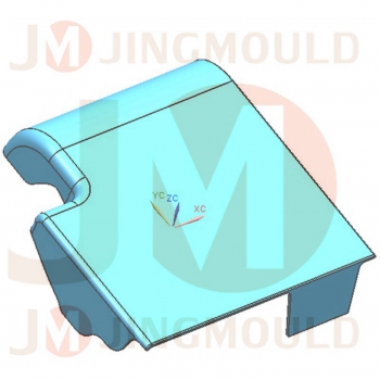 angular cover injection molding tool