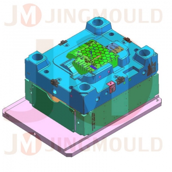 angular cover injection molding tool